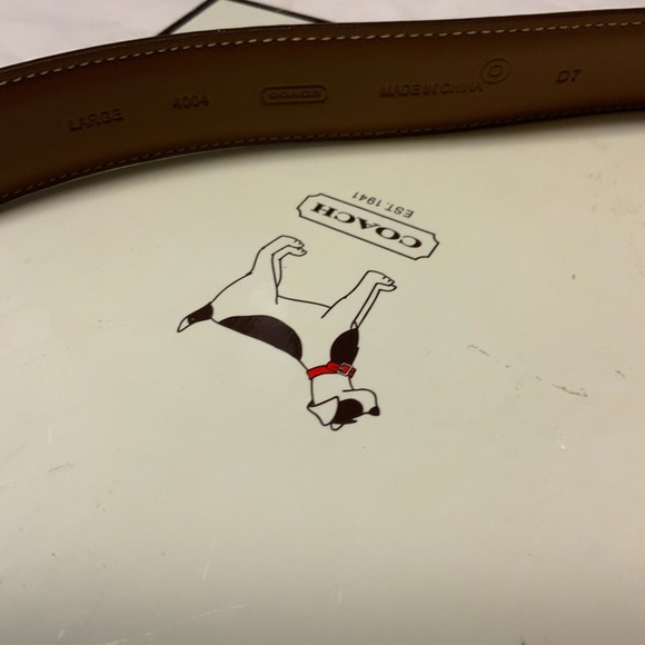 New in Box Coach Light Brown Dog Leash Size Large - Picture 3 of 9